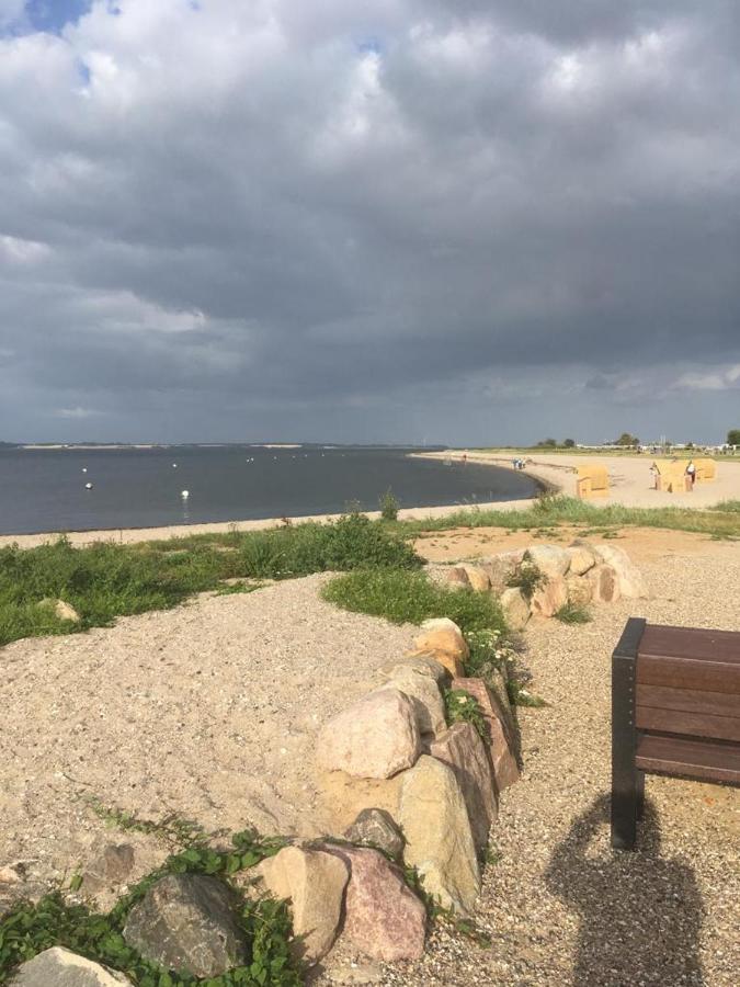 Apartamento Am Kleinen Muehlenteich - Zentrale Ruhige Lage Mit Parkplatz Und Fahrraedern Flensburgo Exterior foto