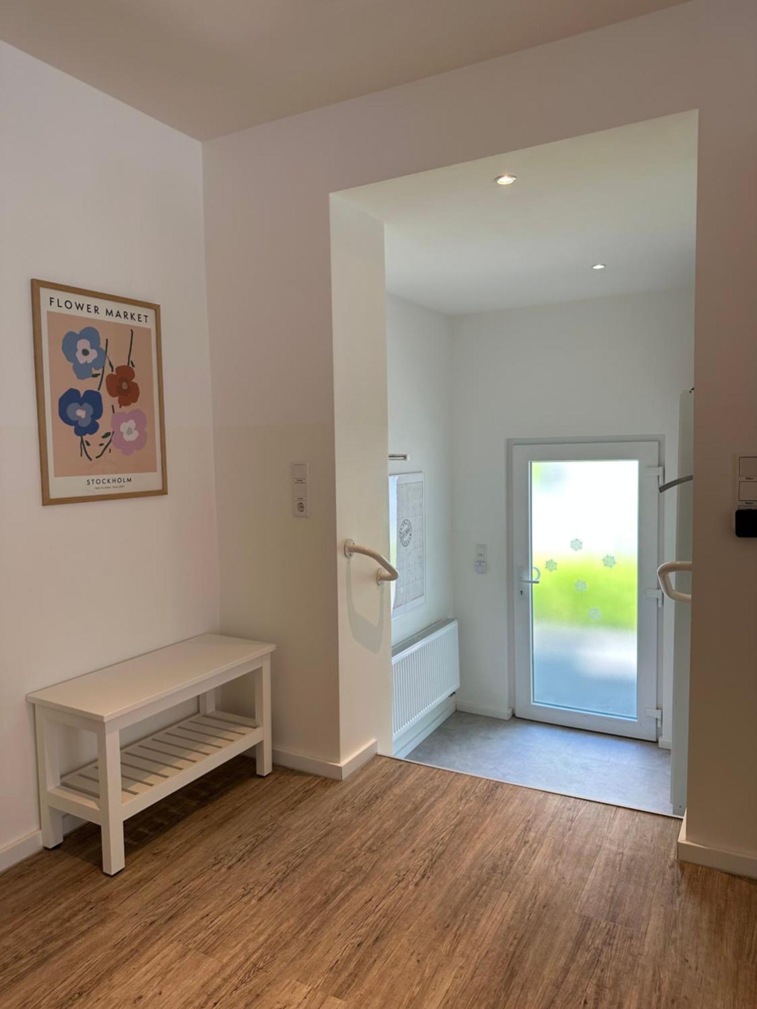 Apartamento Am Kleinen Muehlenteich - Zentrale Ruhige Lage Mit Parkplatz Und Fahrraedern Flensburgo Exterior foto