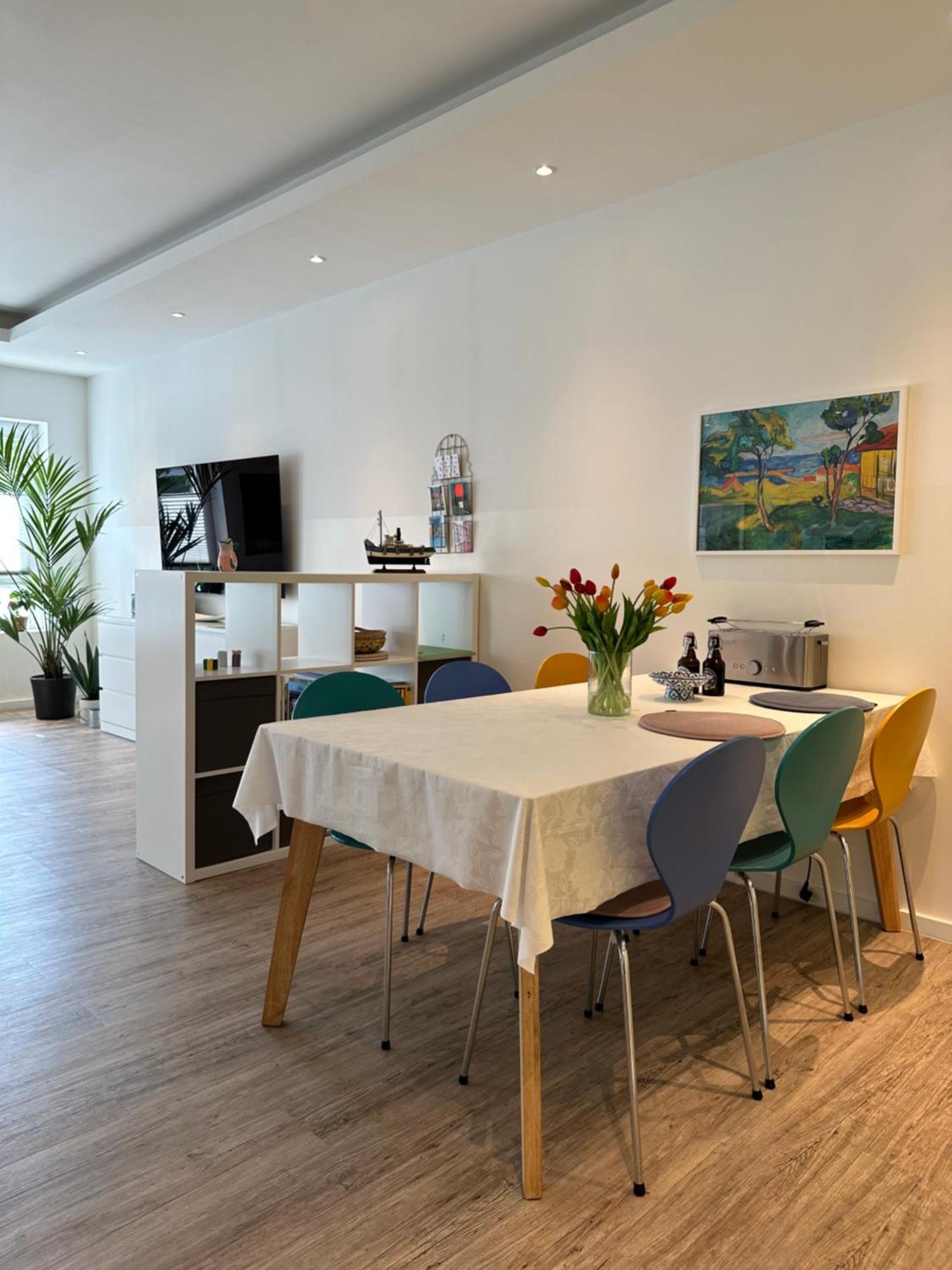 Apartamento Am Kleinen Muehlenteich - Zentrale Ruhige Lage Mit Parkplatz Und Fahrraedern Flensburgo Exterior foto